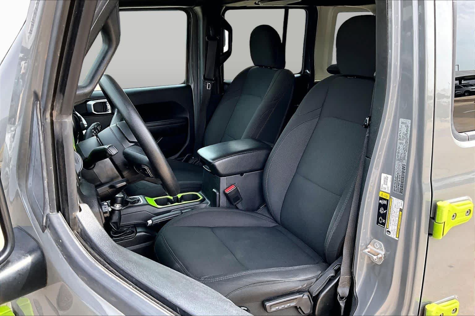 Used 2021 Sting-Gray Clearcoat Jeep Unlimited Willys Sport image 7