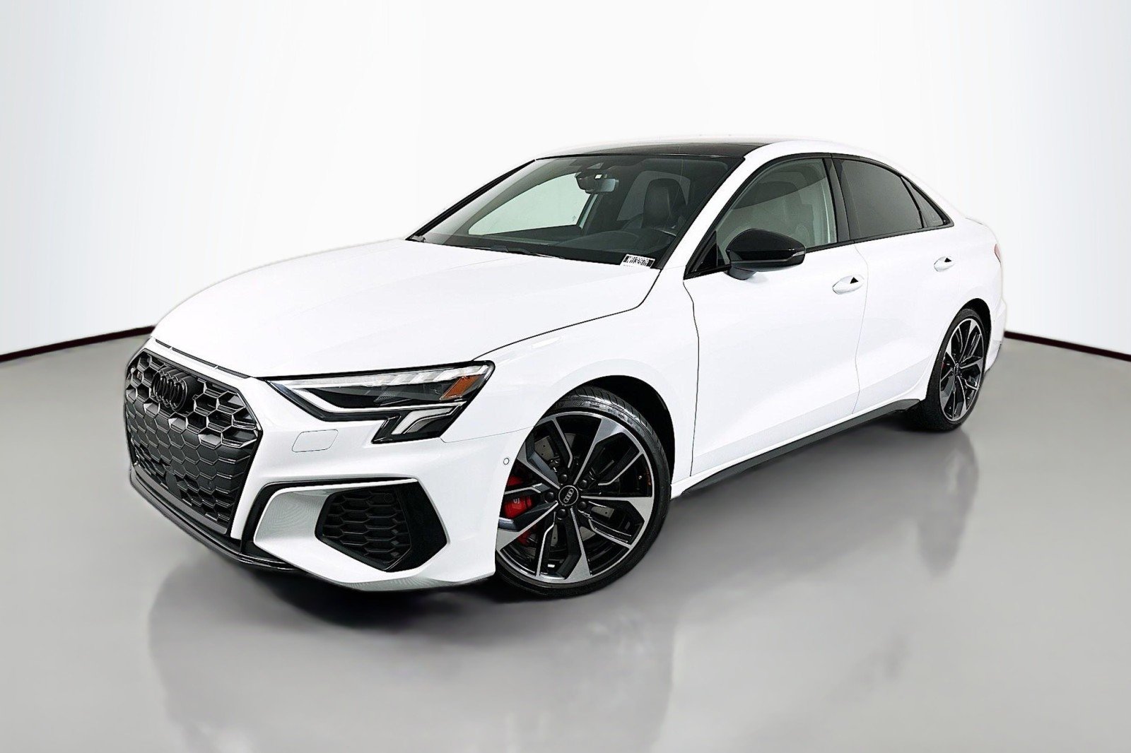 Used 2024 Glacier White Metallic Audi Premium Plus image 1