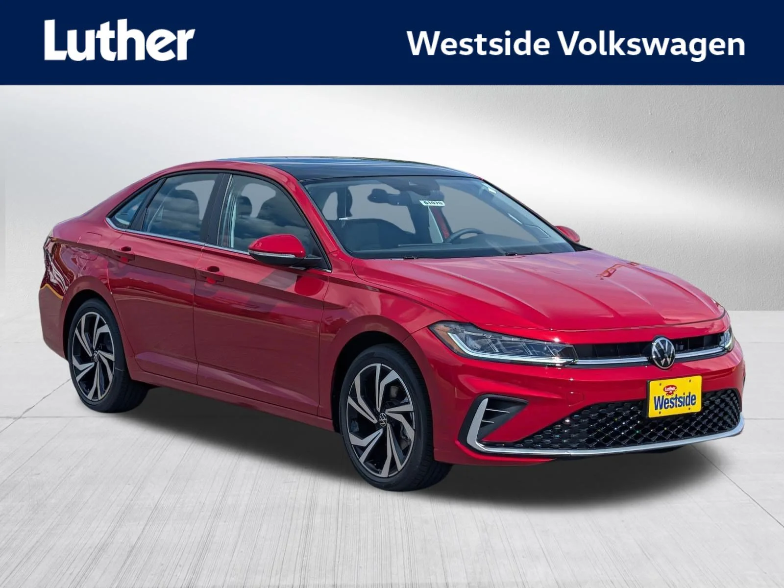 New 2026 Kings Red Metallic Volkswagen SEL image 1