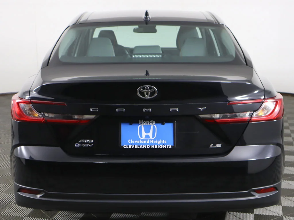 Used 2025 Midnight Black Metallic Toyota LE image 10