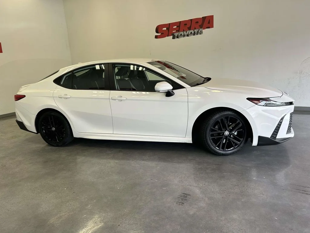 Certified Used 2025 White Toyota SE image 2