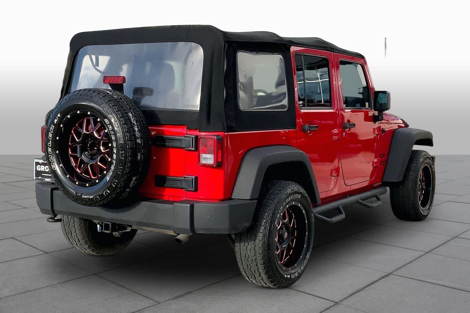 Used 2016 Firecracker Red Clearcoat Jeep Sport image 11
