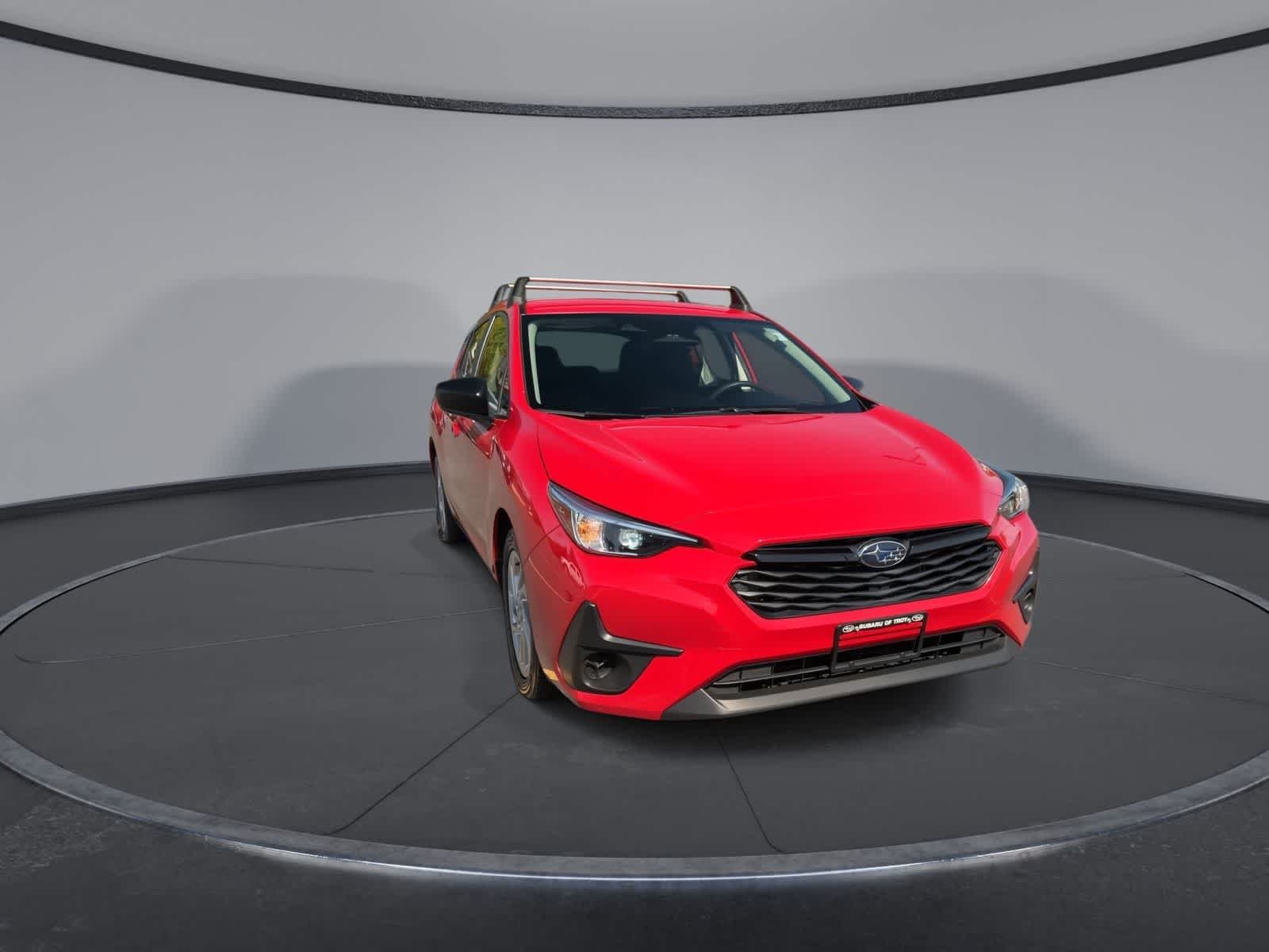 Certified Used 2024 Pure Red Subaru BASE image 3