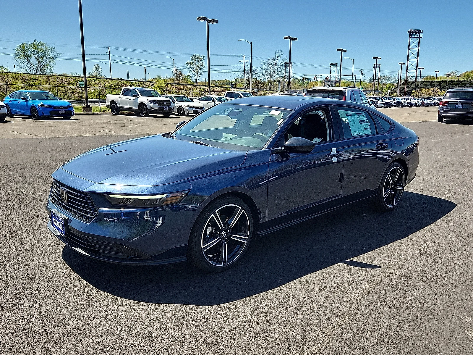 New 2026 Canyon River Blue Metallic Honda SE image 2