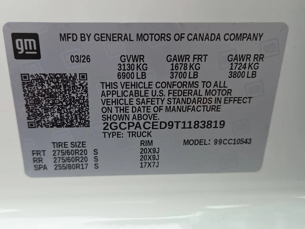 New 2026 Summit White Chevrolet LT image 25
