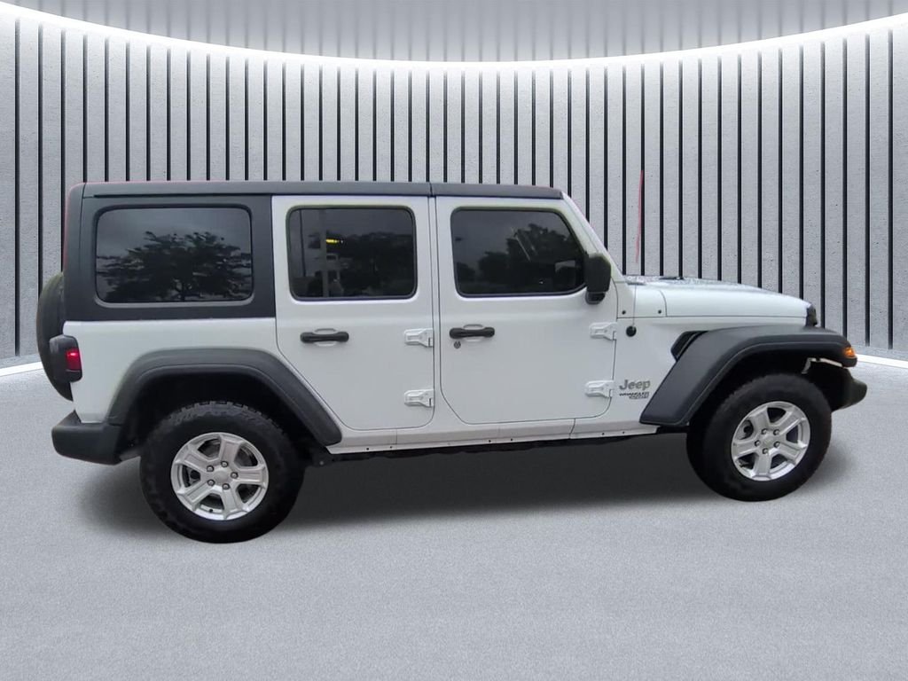 Used 2020 White Jeep Unlimited Sport S image 19