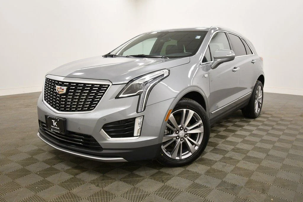 Used 2024 Silver Cadillac Premium Luxury image 2