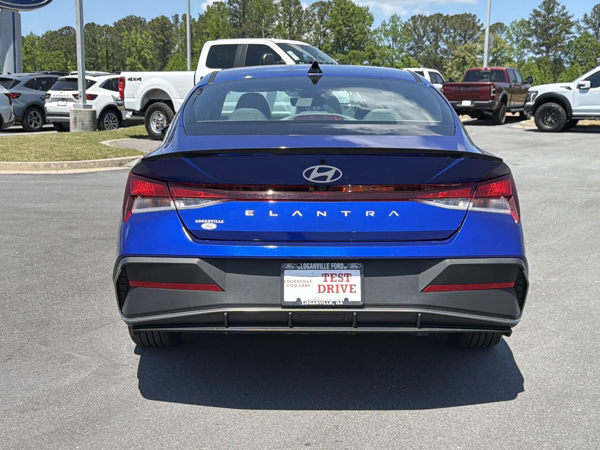 Certified Used 2025 Intense Blue Hyundai SEL Sport image 25