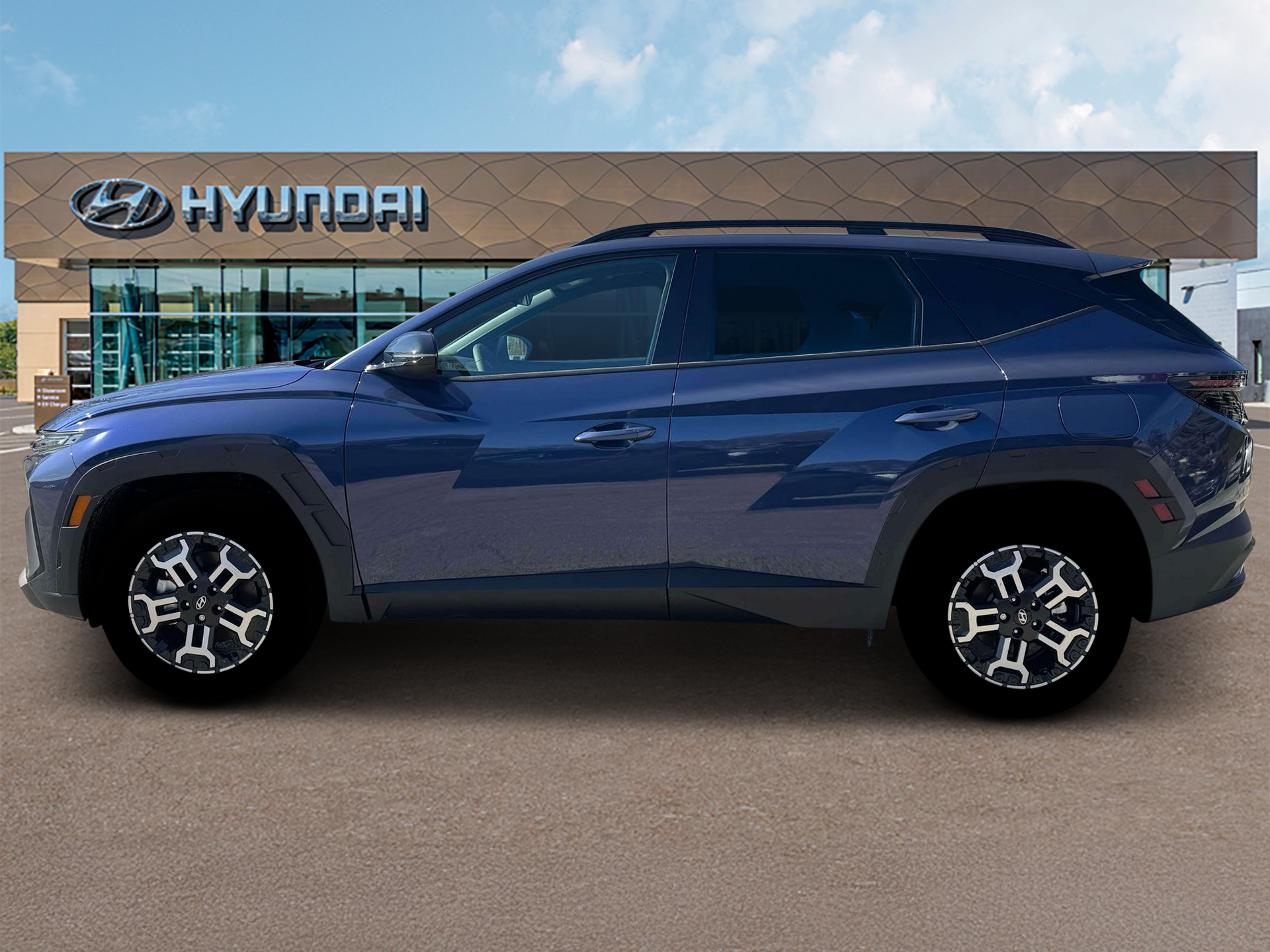 New 2026 Blue Hyundai XRT AWD image 3