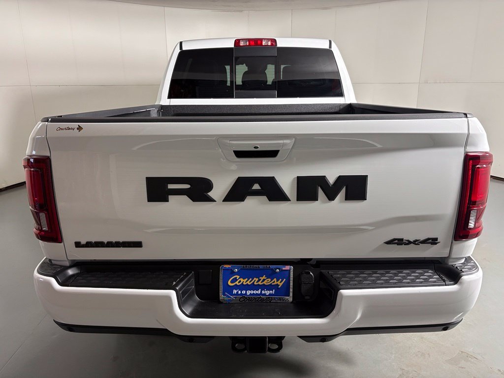 New 2027 Bright White Clear-Coat Paint RAM Laramie image 7