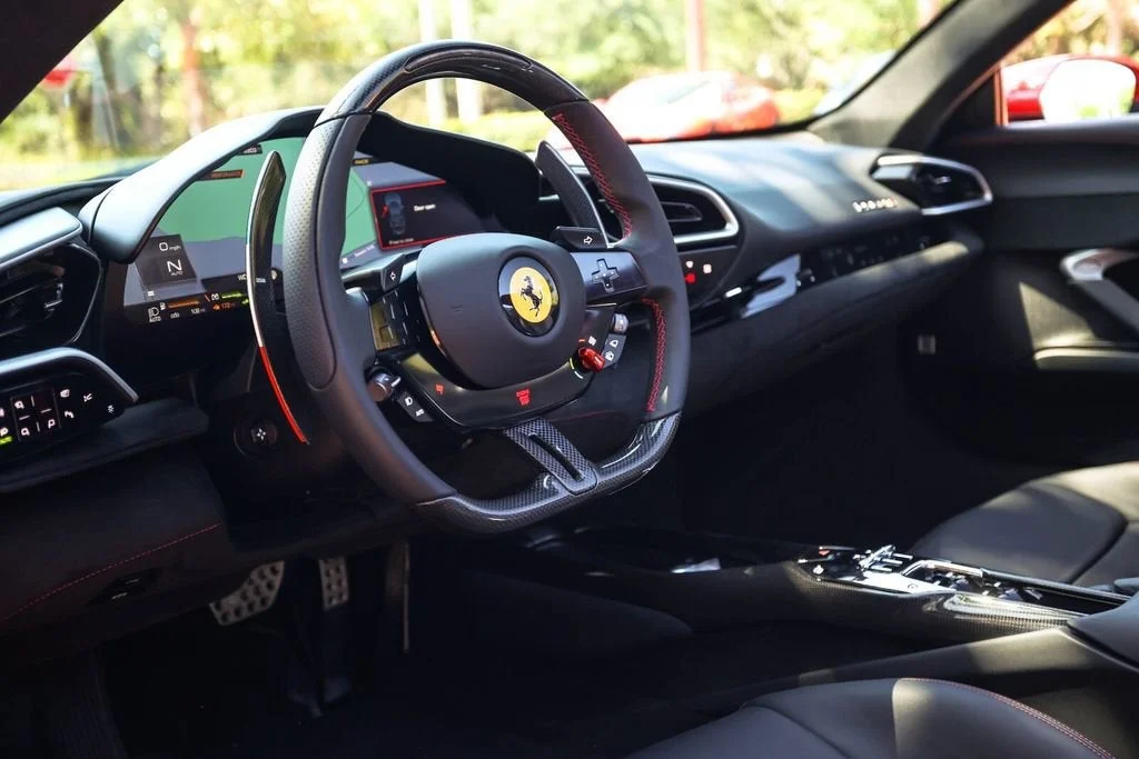 Certified Used 2025 Rosso Mugello Ferrari  image 28
