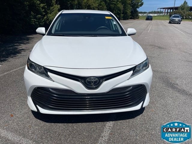 Used 2020 White Toyota LE image 2
