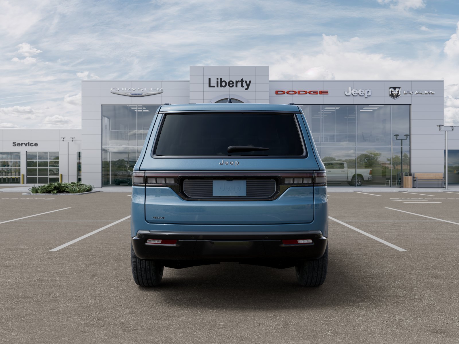 New 2026 Steel Blue Exterior Paint Jeep Limited Reserve image 41