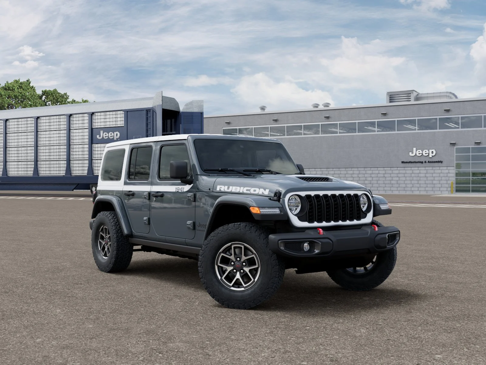 New 2026 Anvil Clear-Coat Exterior Paint Jeep Rubicon image 3