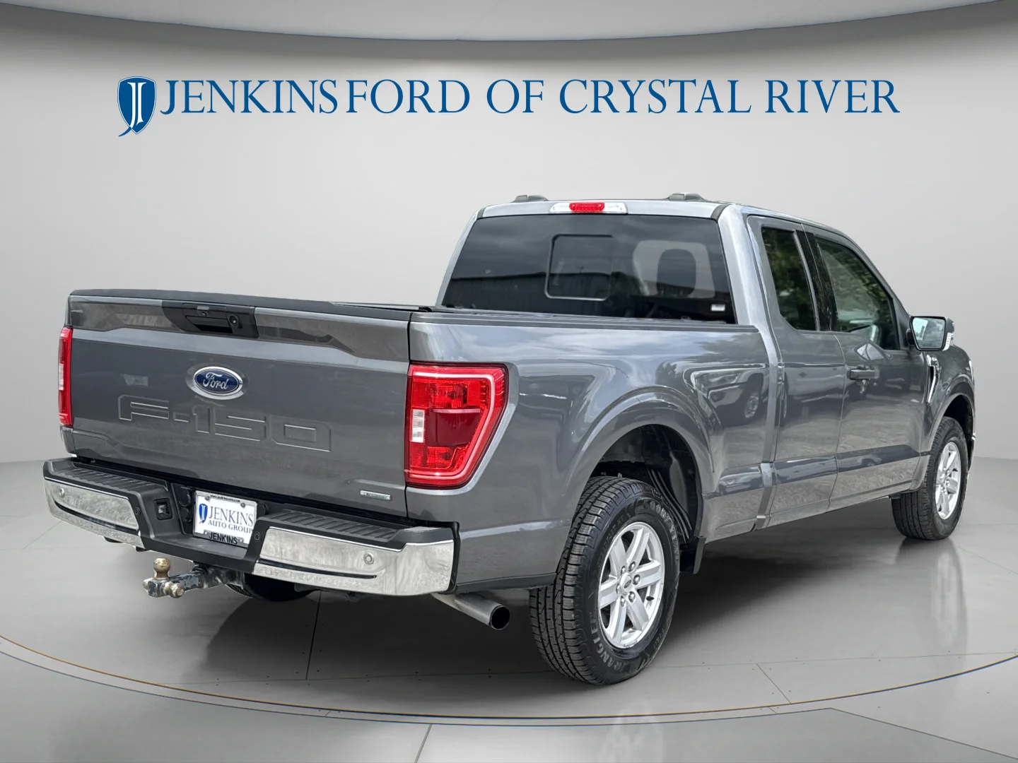 Used 2021 Carbonized Gray Metallic Ford XLT image 3