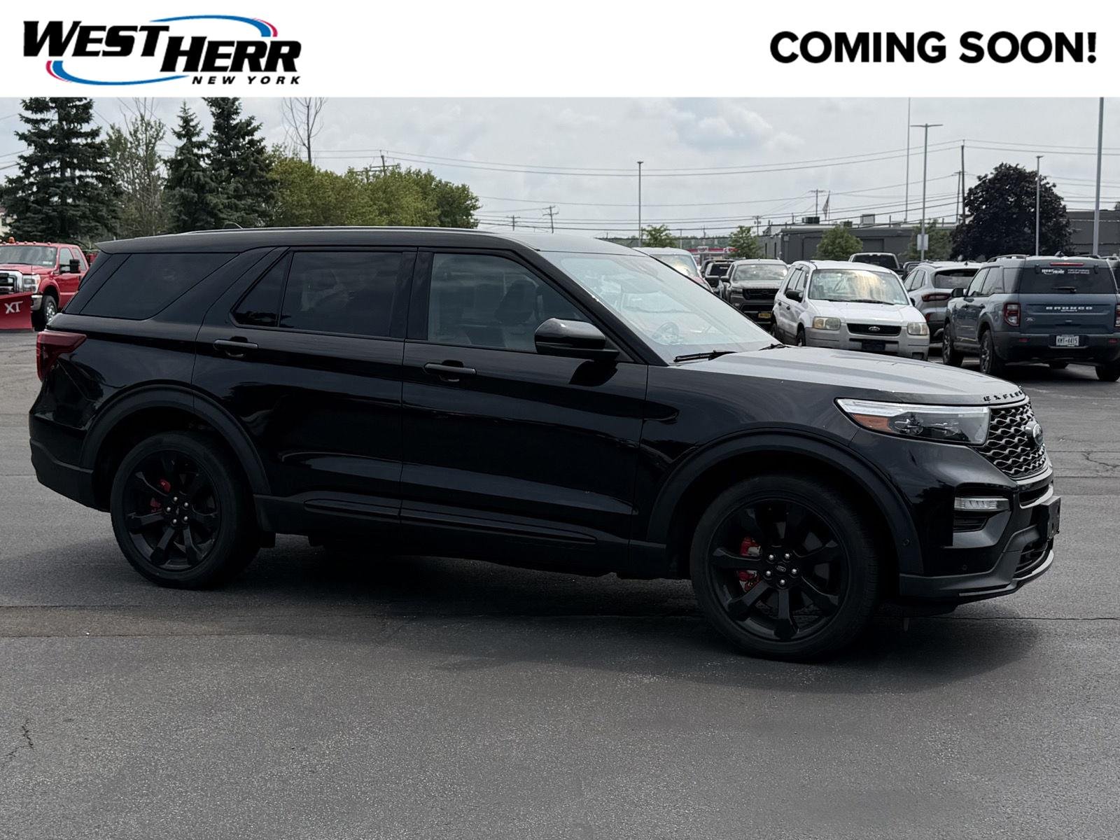 Used 2022 Agate Black Ford ST image 1