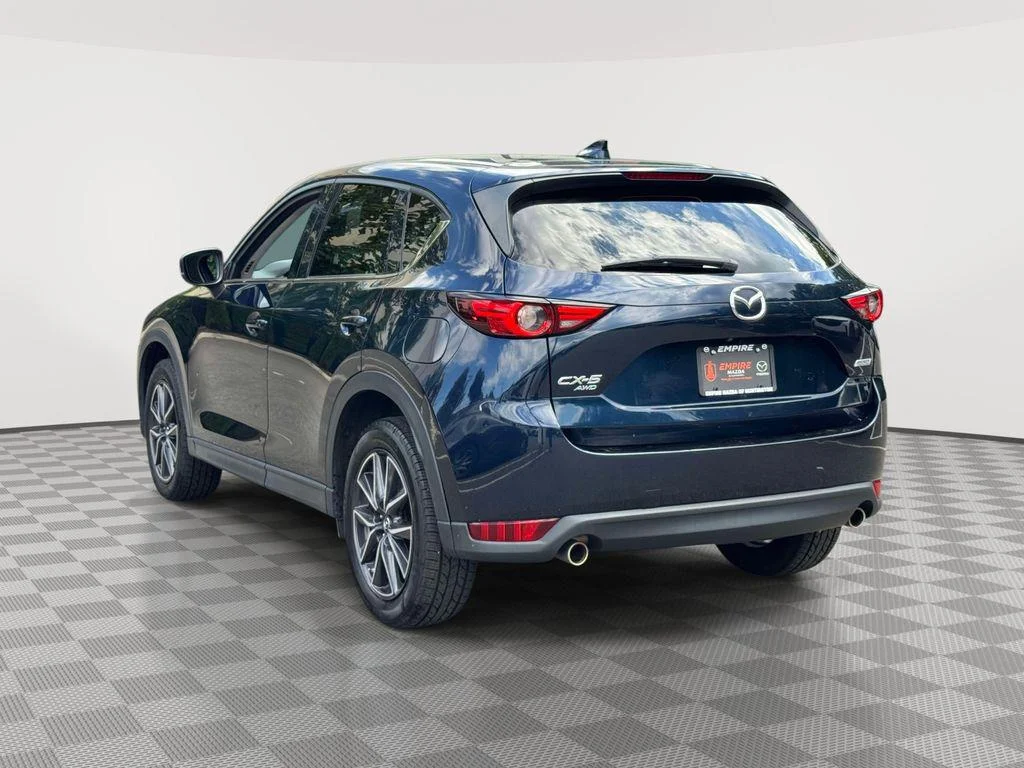 Used 2018 Deep Crystal Blue Mica Mazda Grand Touring image 7