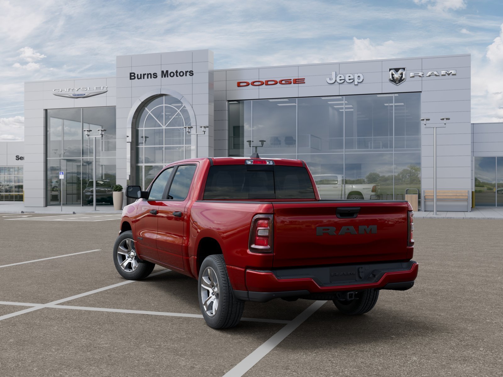 New 2026 Molten Red Pearl-Coat Exterior Paint RAM Express image 29