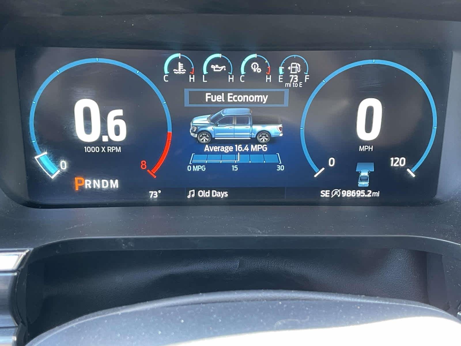 Used 2021 Agate Black Metallic Ford LARIAT image 3