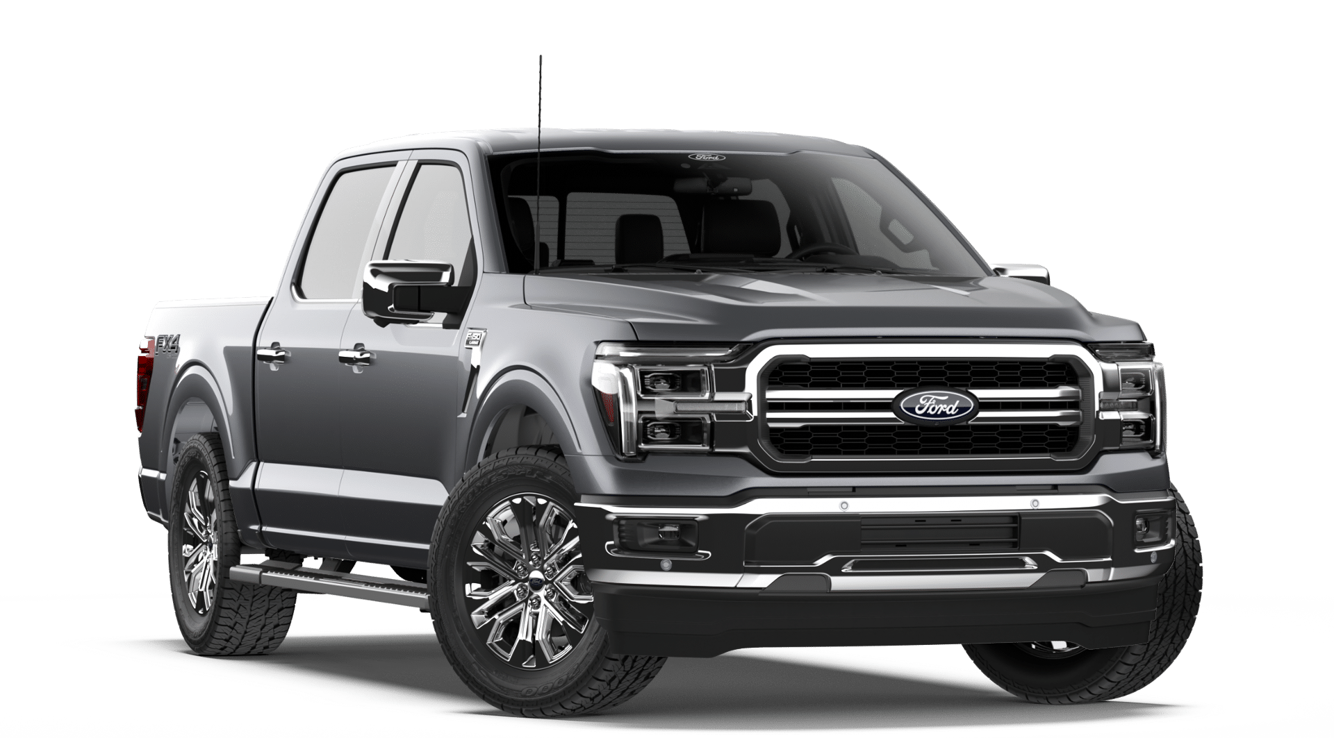 New 2026 Carbonized Gray Metallic Ford Lariat® image 4
