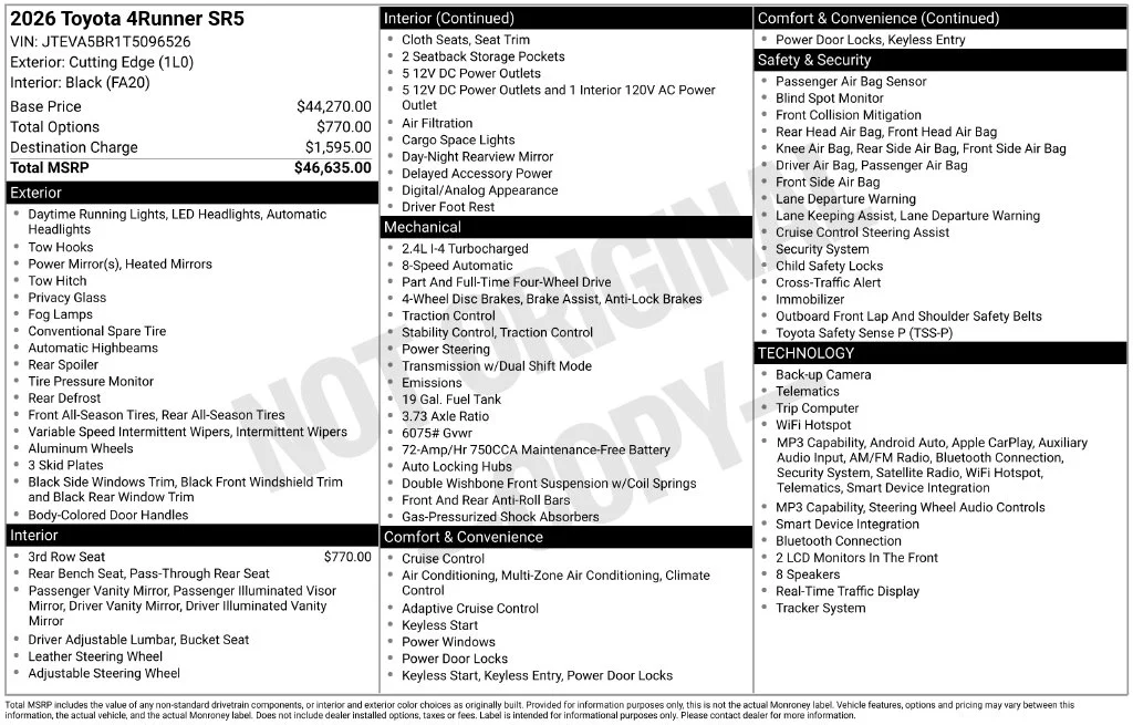 Certified Used 2026 Gray Toyota SR5 image 13