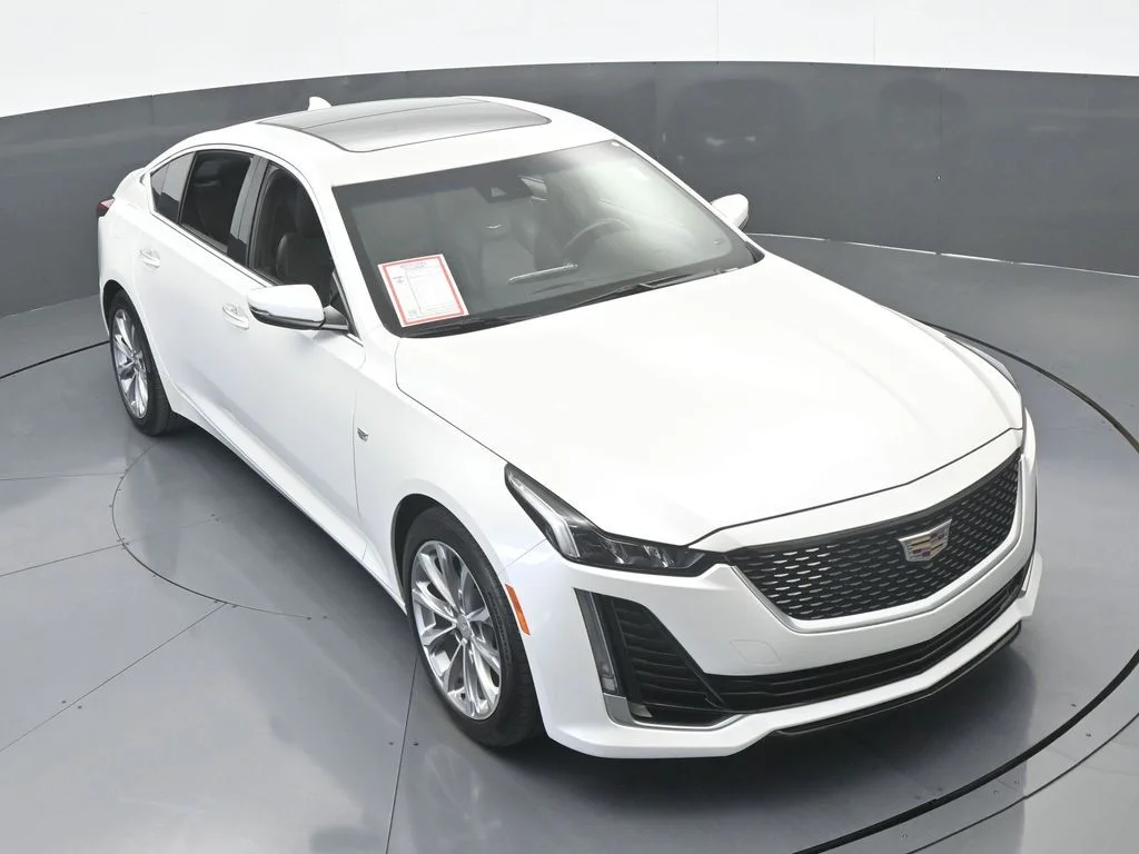 Used 2020 Crystal White Tricoat Cadillac Premium Luxury image 56