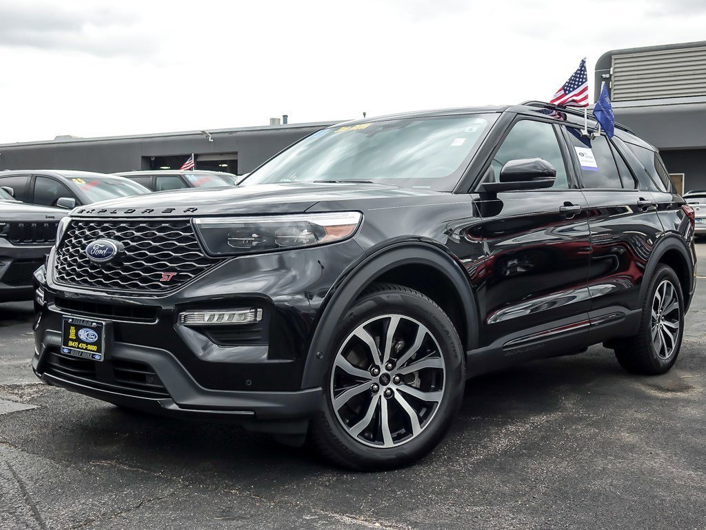 Used 2020 Agate Black Metallic Ford ST image 1