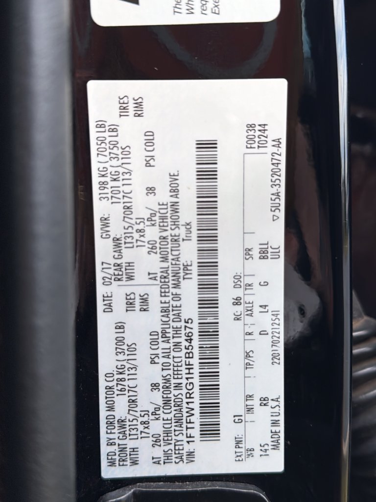 Used 2017 Black Ford Raptor image 26