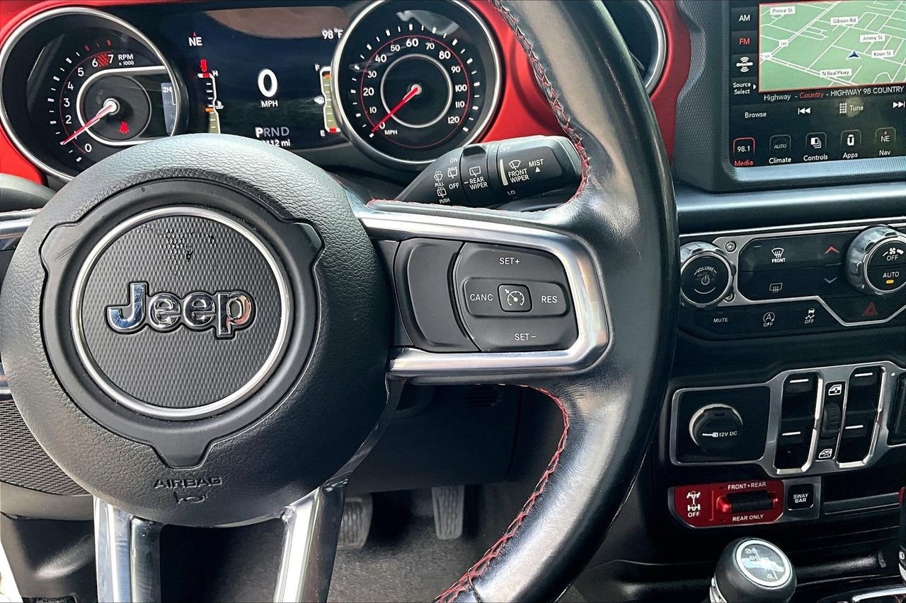 Used 2020 White Jeep Unlimited Rubicon image 11