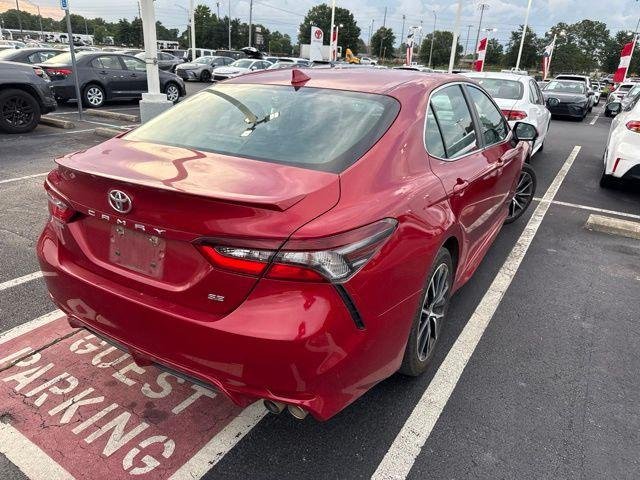 Certified Used 2021 Red Toyota SE image 11