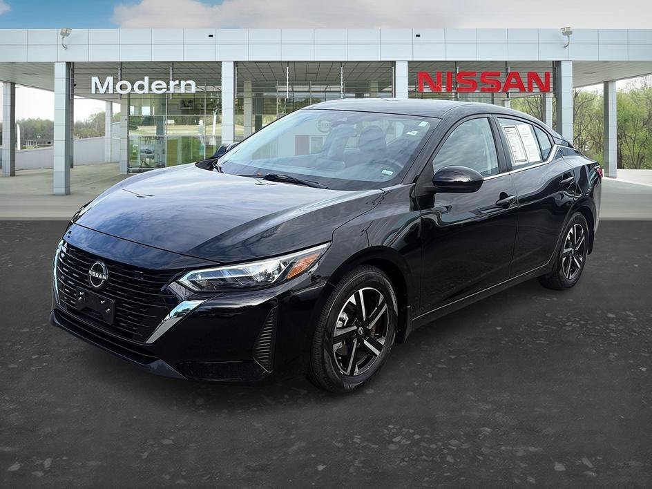 Used 2025 Super Black Nissan SV image 1