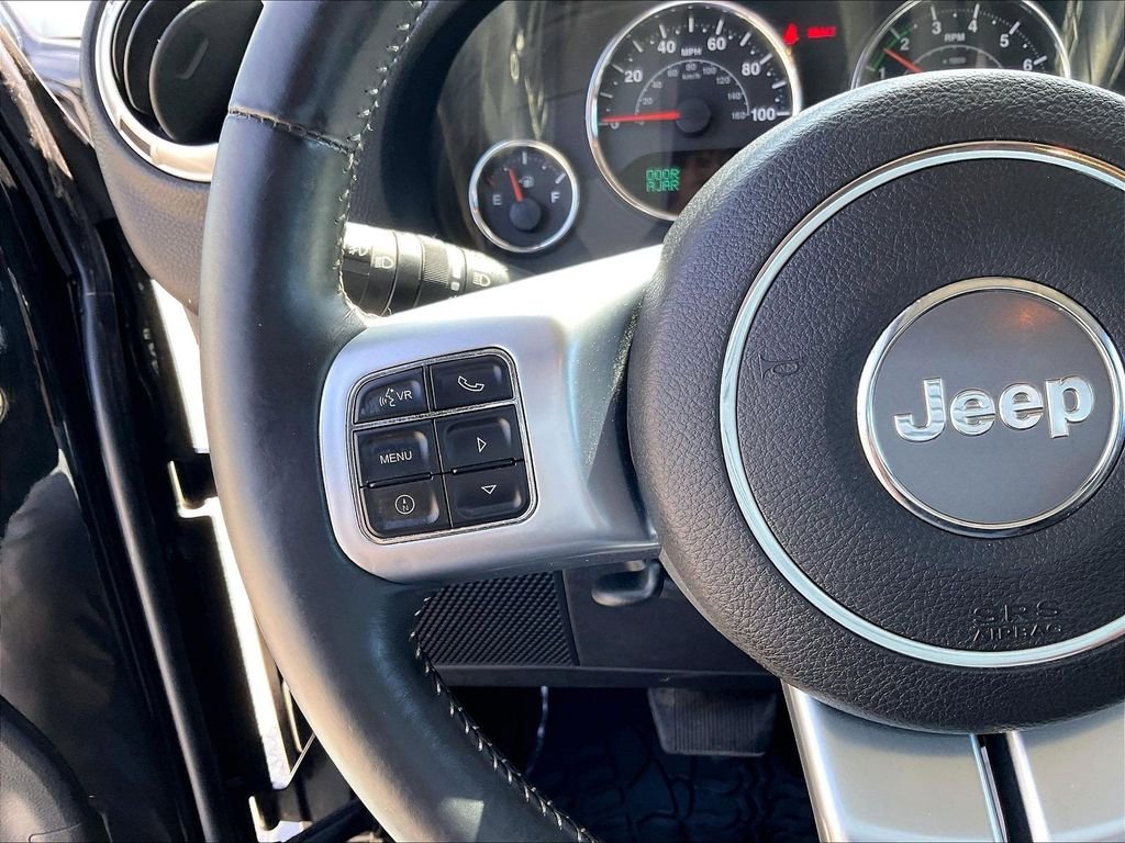 Used 2015 Black Jeep Unlimited Freedom Edition image 23