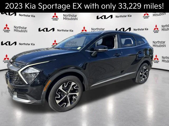 Used 2023 Black Kia EX image 2