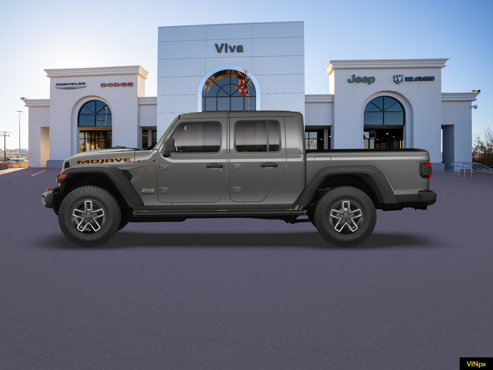 New 2026 Granite Crystal Metallic Clear-Coat Exterior Paint Jeep Mojave image 3
