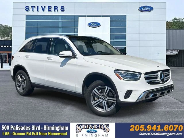 Certified Used 2022 White Mercedes-Benz GLC 300 image 1