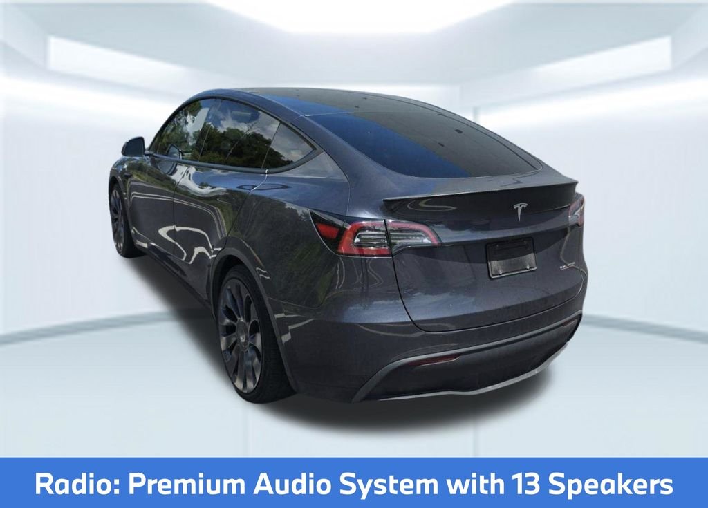 Used 2025 Gray Tesla Performance image 4