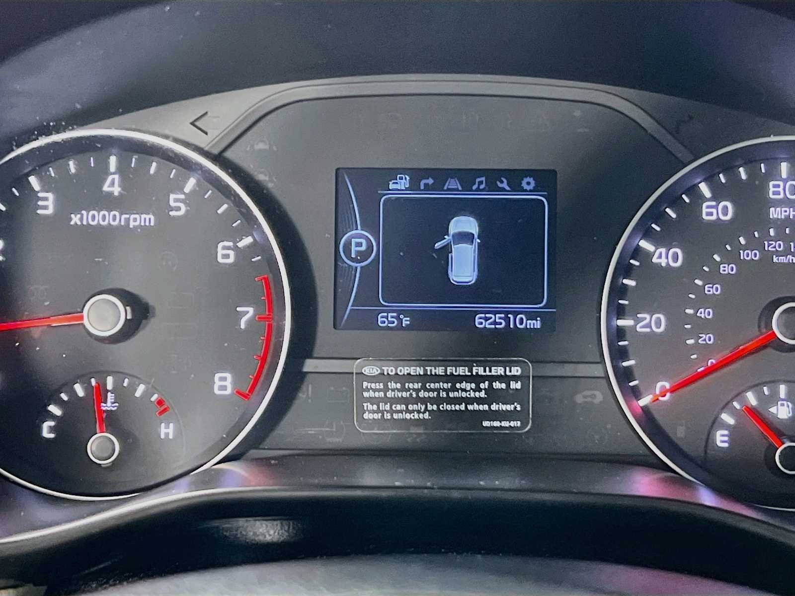 Used 2019 Sparkling Silver Kia EX image 12