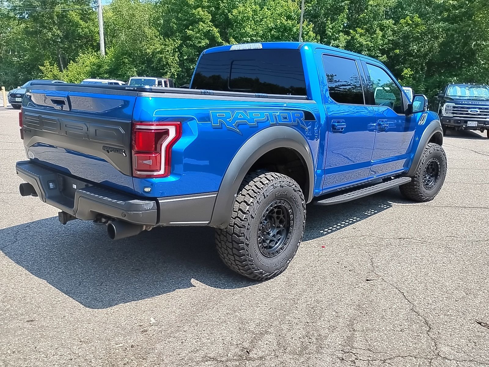 Used 2018 Blue Ford Raptor image 8