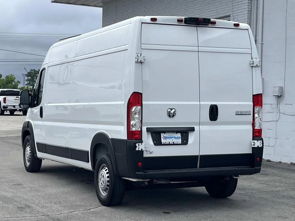 Used 2025 Bright White Clearcoat Ram Tradesman CARGO 159WB HIGH ROOF 3.6L image 6