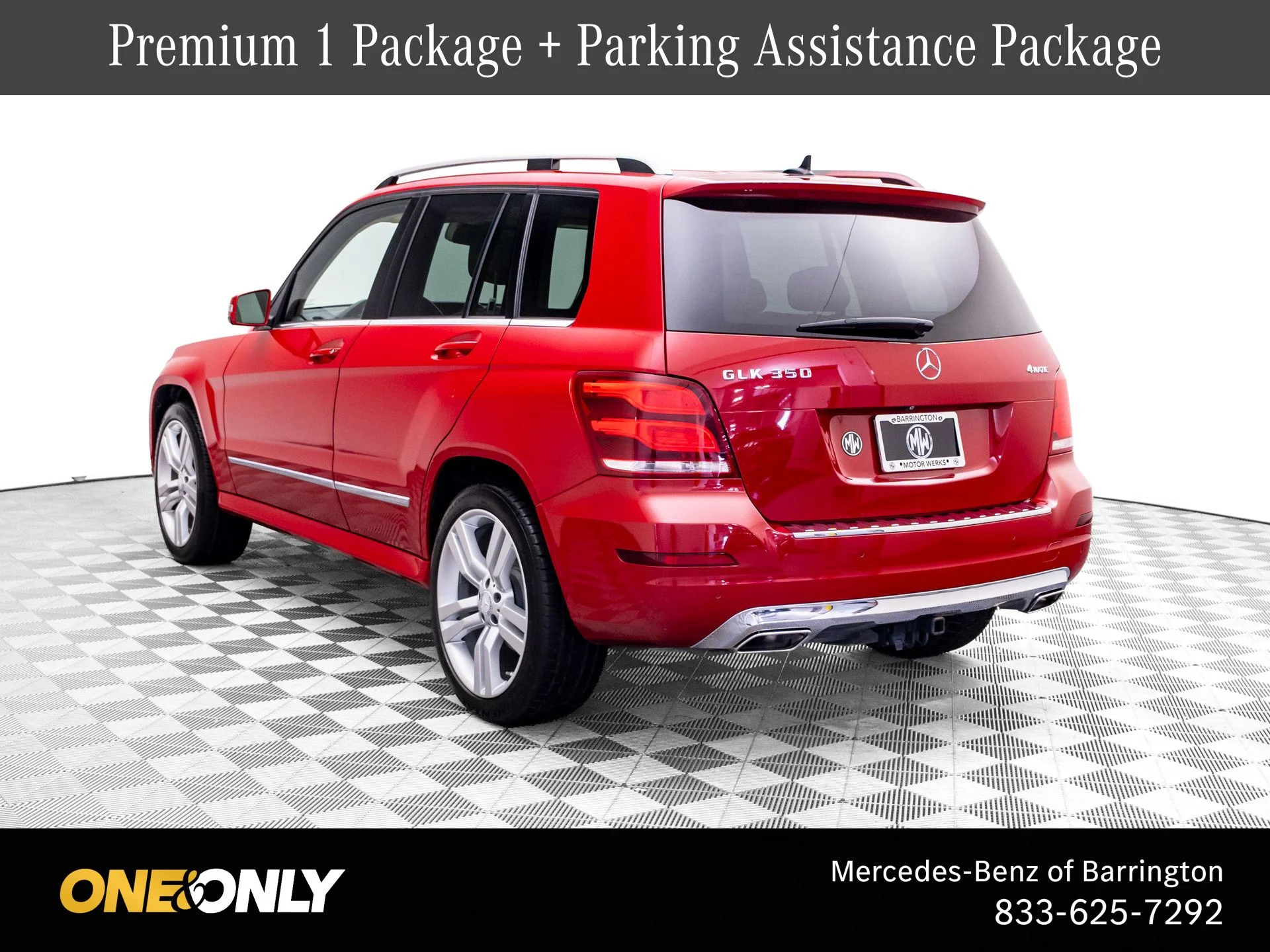 Used 2014 Red Mercedes-Benz GLK 350 image 3