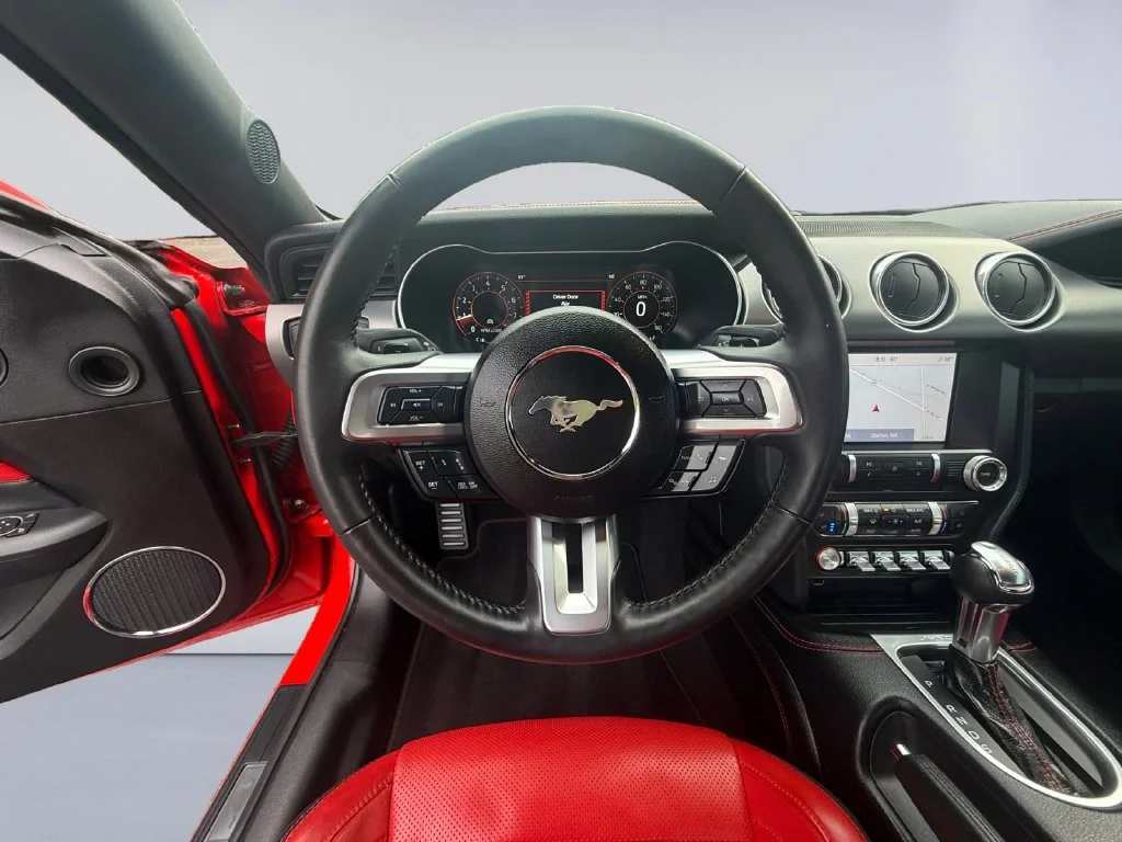 Used 2021 Race Red Ford EcoBoost Premium image 14
