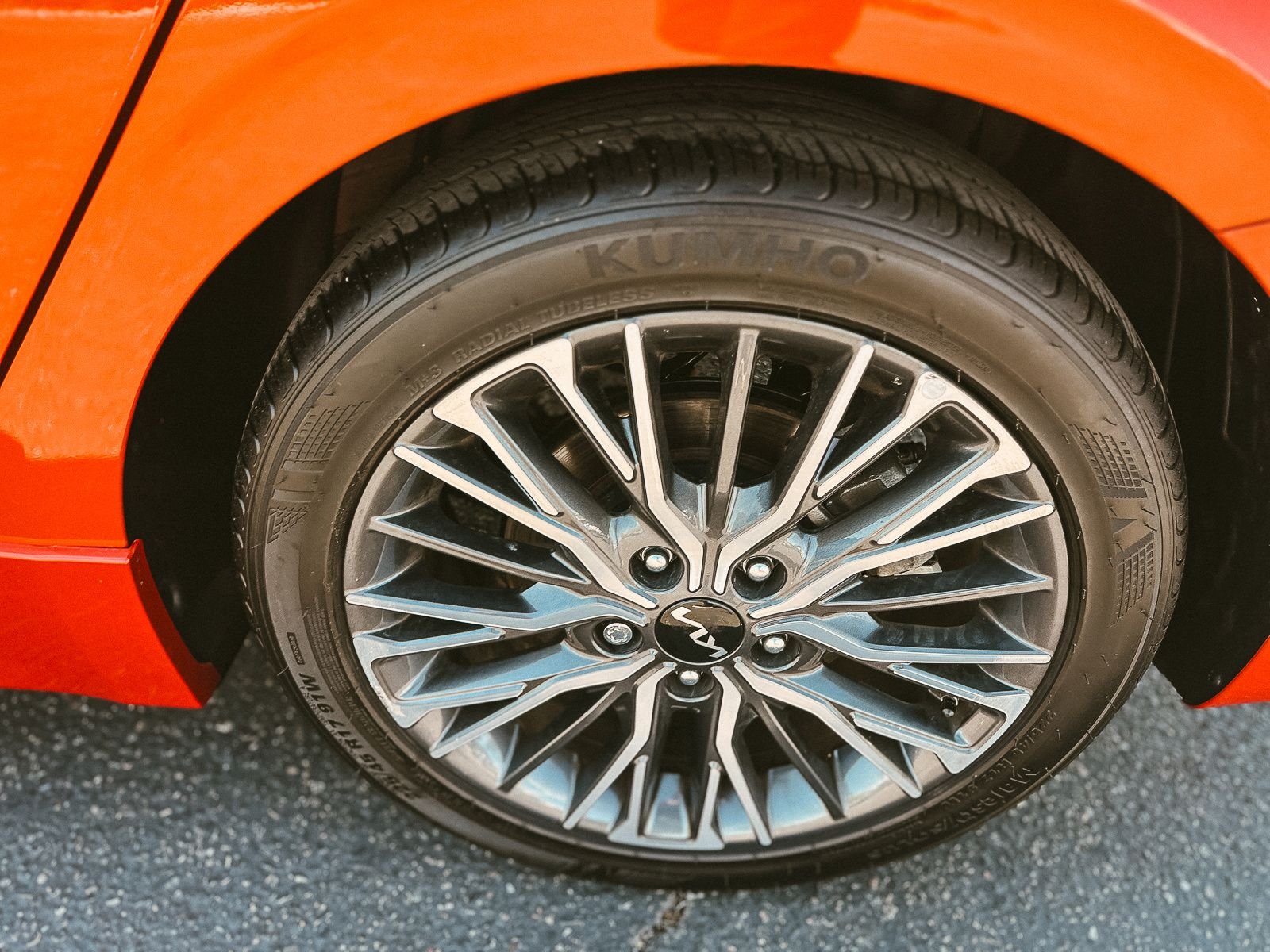 Used 2023 Fire Orange Kia GT-Line image 13