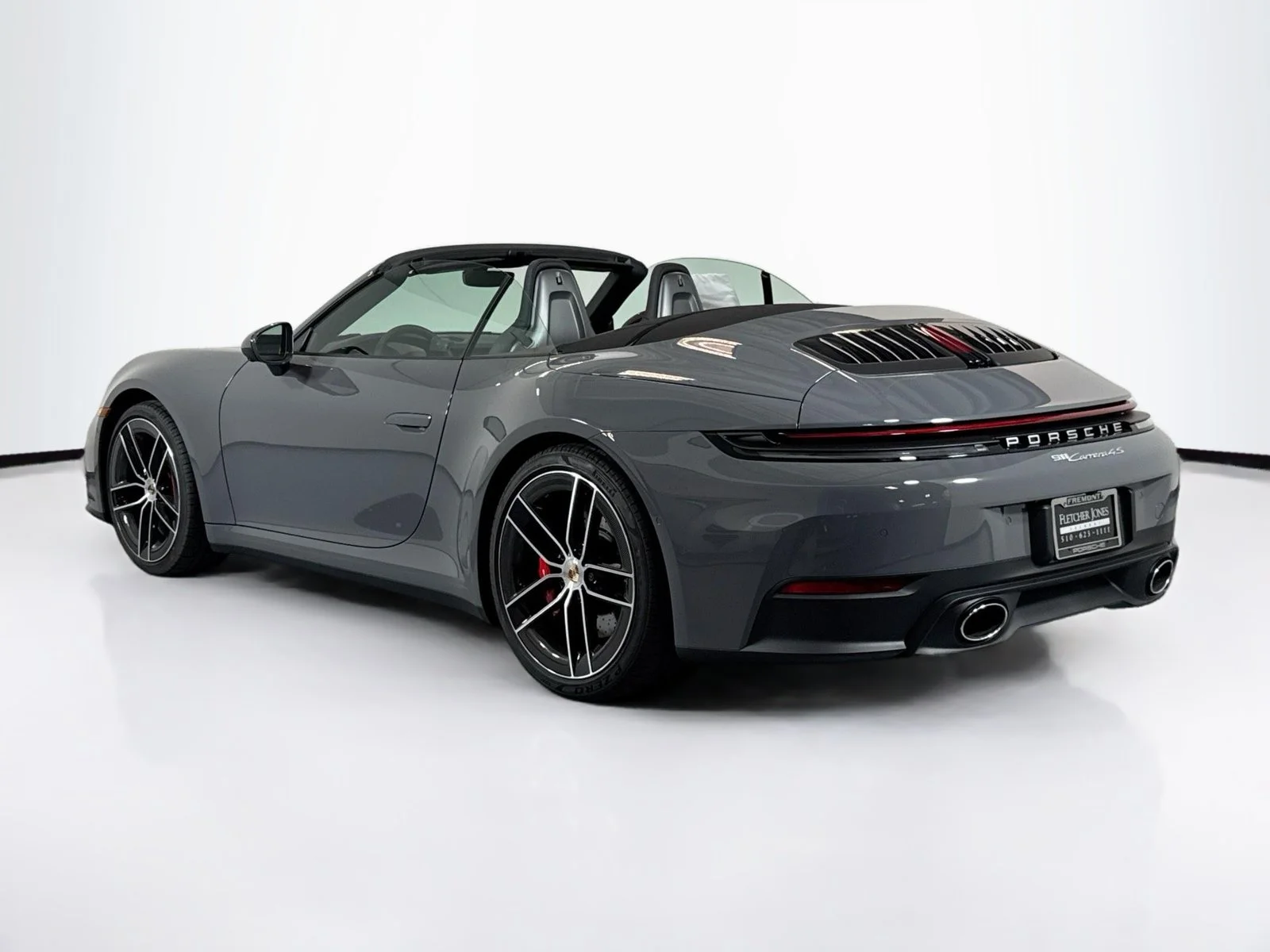New 2026 Slate Grey Neo Porsche Carrera 4S Cabriolet image 3