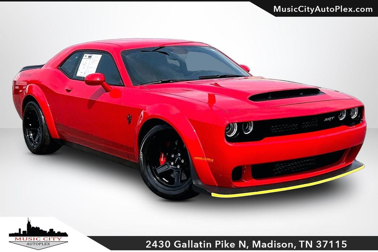 Used 2018 Torred Clearcoat Dodge SRT Demon image 1