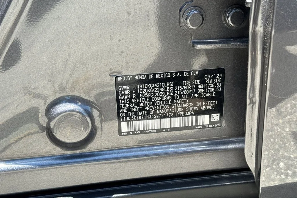 Certified Used 2025 Modern Steel Metallic Honda LX image 36