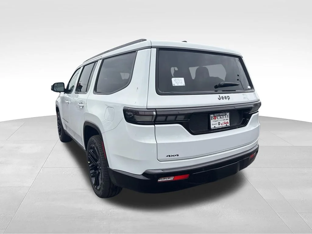 New 2026 Bright White Clear-Coat Exterior Paint Jeep Grand Wagoneer image 5