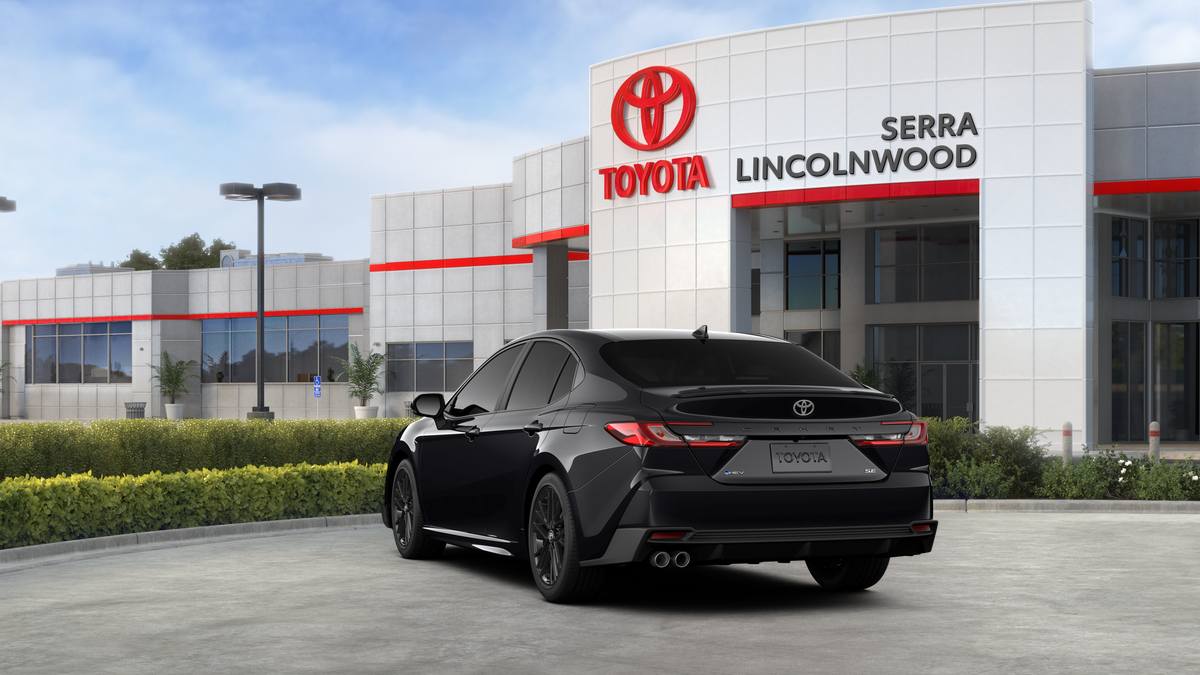 New 2026 Midnight Black Metallic Toyota SE image 7