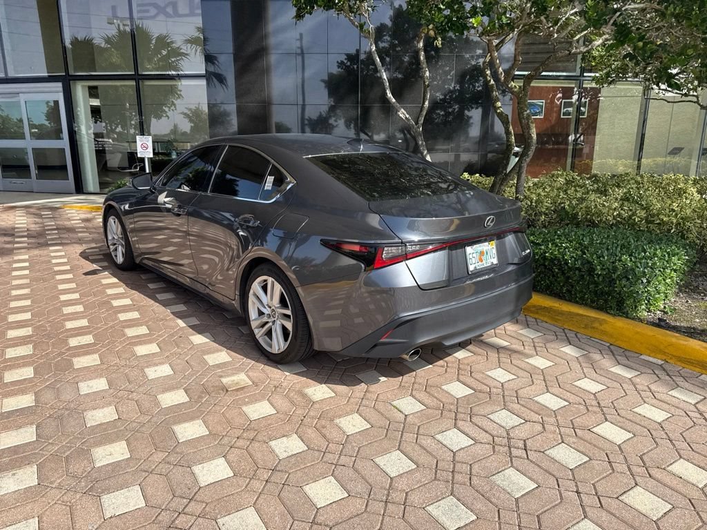 Used 2023 CLOUDBURST GRAY Lexus IS 300 image 6
