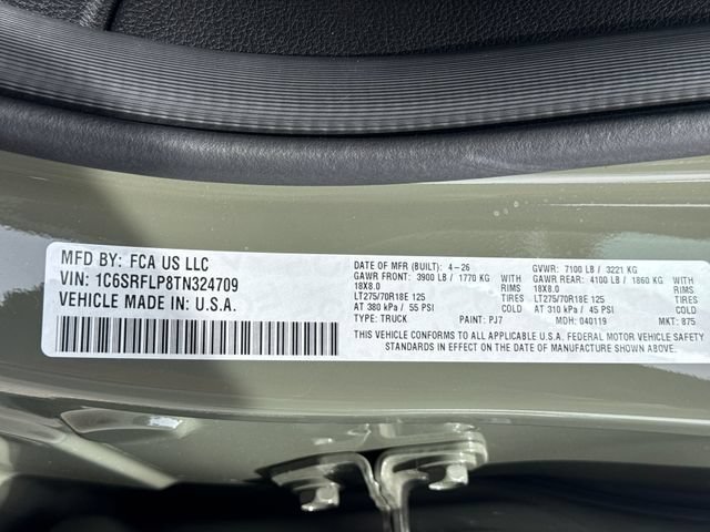 New 2026 Canyon Lake Exterior Paint RAM Rebel image 18