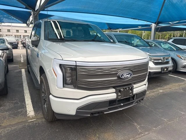 Used 2024 Ford F-150 Lightning Lariat with VIN 1FT6W5L70RWG15186 for sale in Virginia Beach, VA